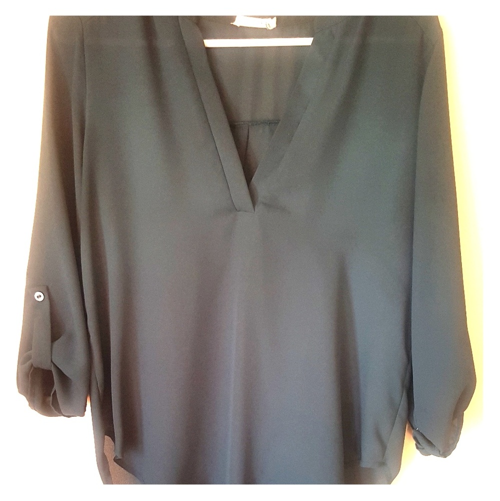 Sheer dress top. Lush.